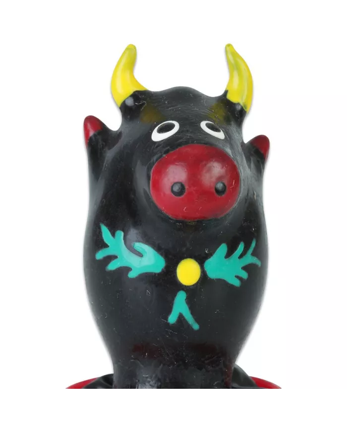 CONDOMERIE - PRÉSERVATIFS FANTAISIE PEINTS À LA MAIN TAUREAU NOIR MODÈLE 1 CONDOMERIE - PRÉSERVATIFS FANTAISIE PEINTS À LA MAIN TAUREAU NOIR MODÈLE 1