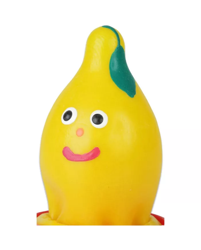 CONDOMERIE - PRÉSERVATIFS FANTAISIE PEINTS À LA MAIN CITRON CONDOMERIE - PRÉSERVATIFS FANTAISIE PEINTS À LA MAIN CITRON