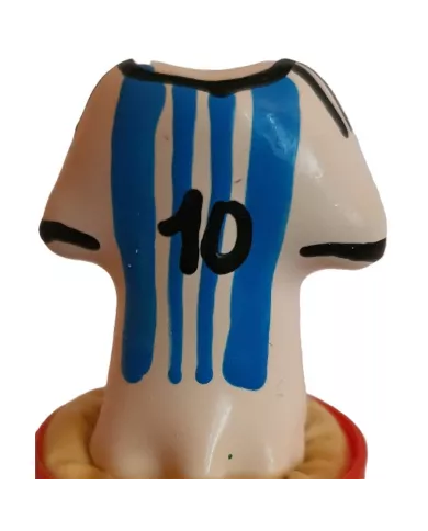 CONDOMERIE - PRÉSERVATIFS FANTAISIE PEINTS À LA MAIN CHEMISE MESSI N°10