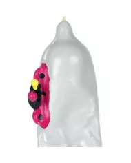 CONDOMERIE - PRÉSERVATIFS FANTAISIE PEINTS À LA MAIN MOTO XL