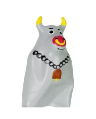 CONDOMERIE - PRÉSERVATIFS FANTAISIE PEINTS À LA MAIN TAUREAU GRIS MODÈLE XL CONDOMERIE - PRÉSERVATIFS FANTAISIE PEINTS À LA MAIN TAUREAU GRIS MODÈLE XL