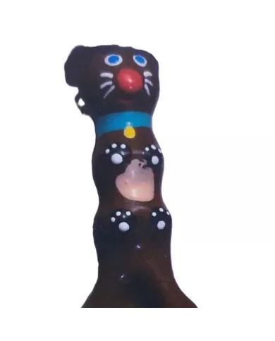 CONDOMERIE - PRÉSERVATIFS FANTAISIE PEINTS À LA MAIN TECKEL MARRON XL CONDOMERIE - PRÉSERVATIFS FANTAISIE PEINTS À LA MAIN TECKEL MARRON XL