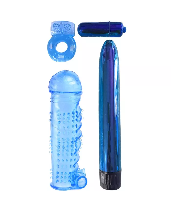 CLASSIX - KIT DE PLAISIR ULTIME POUR COUPLES AZUL CLASSIX - KIT DE PLAISIR ULTIME POUR COUPLES AZUL
