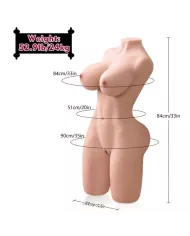 XISE - ERICA THRUSTING TORSE RÉALISTE AVEC VIBRATION FÉMININE 84 CM XISE - ERICA THRUSTING TORSE RÉALISTE AVEC VIBRATION FÉMININE 84 CM