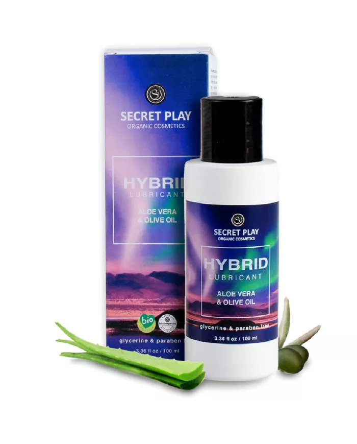 SECRETPLAY - LUBRIFIANT BIO HYBRIDE 100 ML SECRETPLAY - LUBRIFIANT BIO HYBRIDE 100 ML