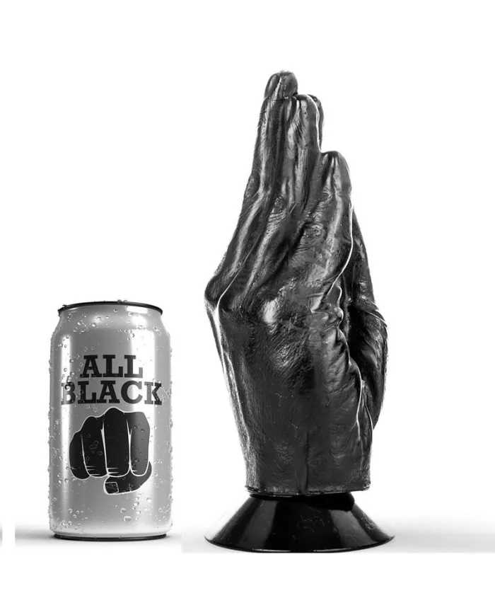 ALL BLACK - GODE FISTING 21 CM ALL BLACK - GODE FISTING 21 CM