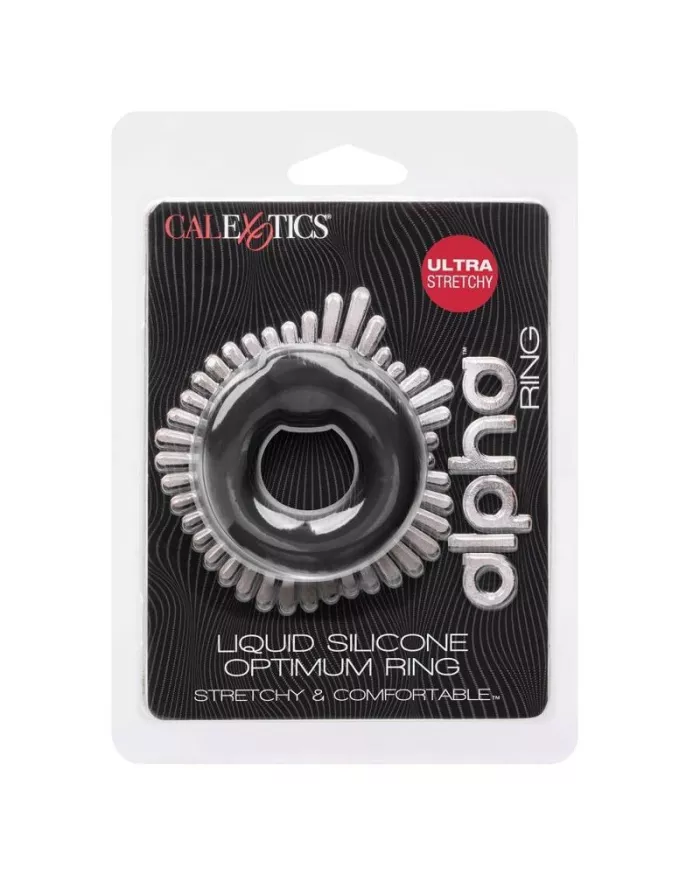 CALEXOTICS - BAGUE ALPHA OPTIMUM NOIR