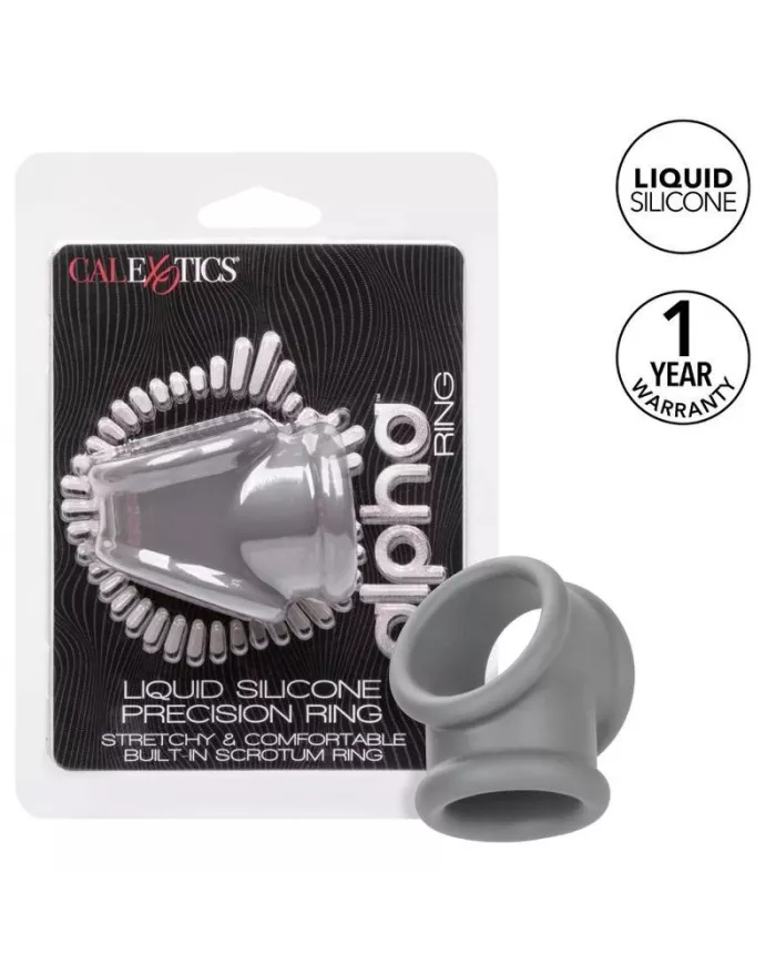 CALEXOTICS - BAGUE ALPHA PRECISION GRIS