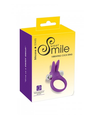 Cock ring rabbit vibrant - Sweet Smile