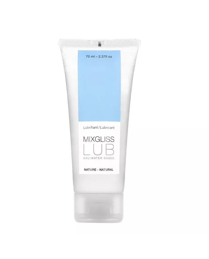 MIXGLISS - LUBRIFIANT NATUREL BASE D'EAU 70 ML MIXGLISS - LUBRIFIANT NATUREL BASE D'EAU 70 ML
