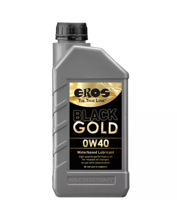EROS - BLACK GOLD 0W40 LUBRIFIANT BASE D'EAU 1000 ML EROS - BLACK GOLD 0W40 LUBRIFIANT BASE D'EAU 1000 ML