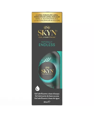SKYN - LUBRIFIANT À BASE D'EAU NATURELLEMENT ENDLESS 80 ML SKYN - LUBRIFIANT À BASE D'EAU NATURELLEMENT ENDLESS 80 ML