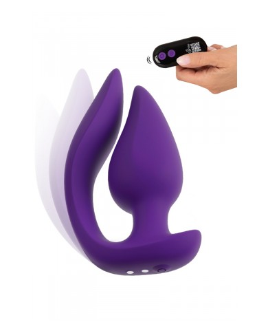 Plug et stimulateur externe vibrant 2 en 1 - Sweet Smile