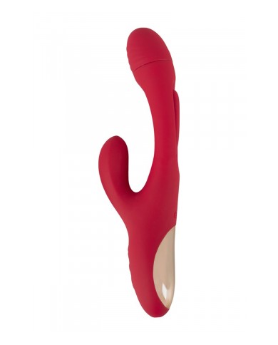 Vibro rabbit avec langue oscillante - Sweet Smile
