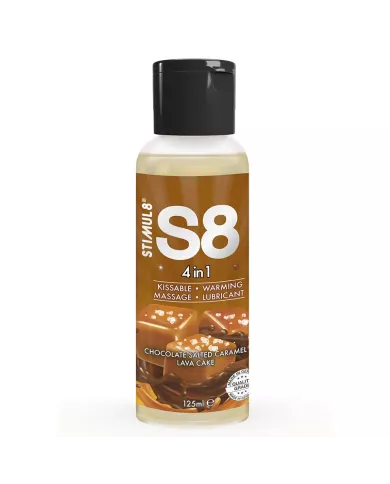 STIMUL8 - S8 LUBRIFIANT DESSERT 4 EN 1 CHOCOLAT ET CARAMEL SALÉ 125 ML