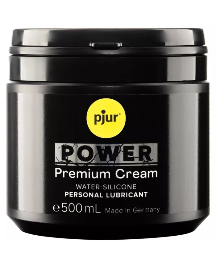 PJUR - LUBRIFIANT PERSONNEL POWER PREMIUM CRÈME 500 ML