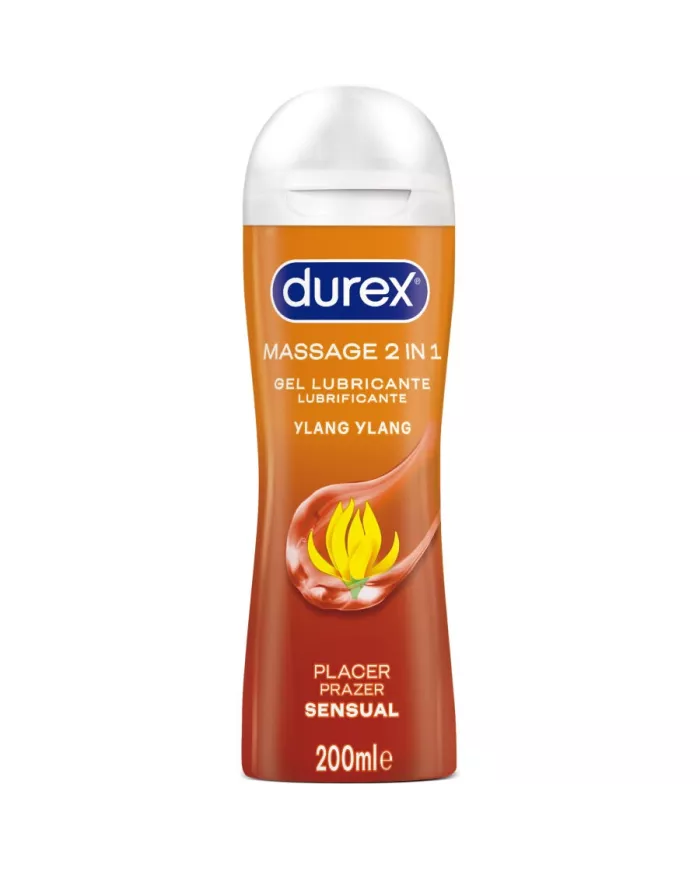 DUREX - GEL LUBRIFIANT DE MASSAGE SENSUEL YLANG YLANG 200 ML DUREX - GEL LUBRIFIANT DE MASSAGE SENSUEL YLANG YLANG 200 ML