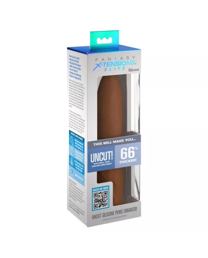 FANTASY X- TENSIONS - MANCHON D''EXTENSION PIPEDREAMS NON COUPE 17,78 CM CARAMEL