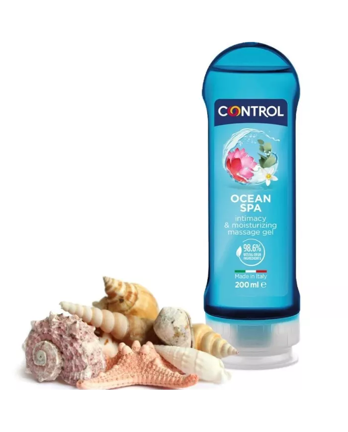 CONTROL - 2 EN 1 MASSAGE & PLAISIR MER MÉDITERRANÉE 200 ML CONTROL - 2 EN 1 MASSAGE & PLAISIR MER MÉDITERRANÉE 200 ML