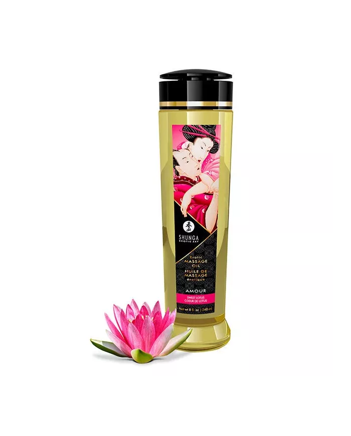 SHUNGA - HUILE DE MASSAGE DAMOUR ÉROTIQUE 240 ML