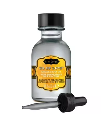 KAMASUTRA - HUILE COMESTIBLE NOIX DE COCO ET ANANAS 22 ML KAMASUTRA - HUILE COMESTIBLE NOIX DE COCO ET ANANAS 22 ML