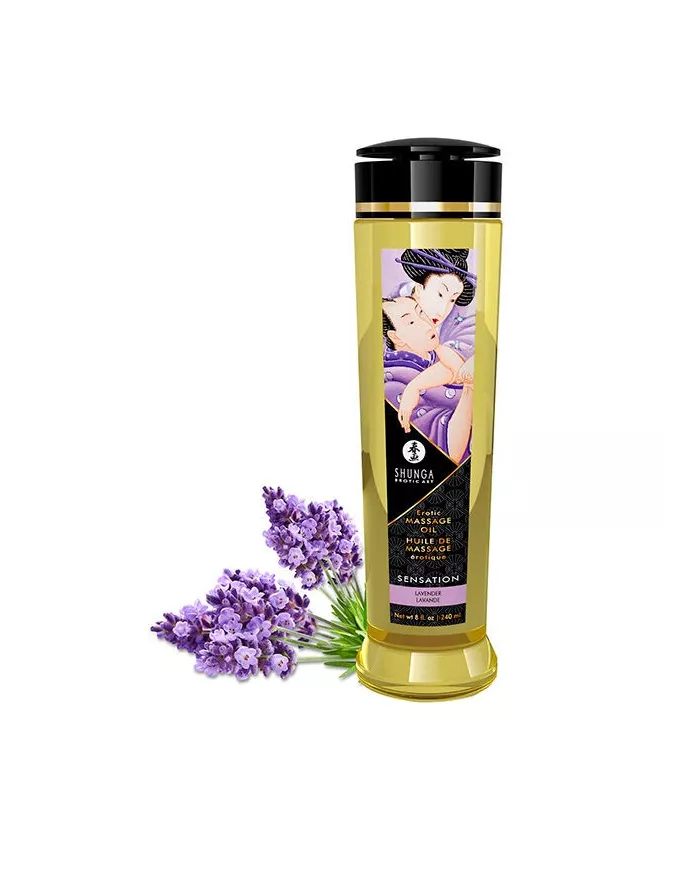 SHUNGA - HUILE DE MASSAGE ÉROTIQUE SENSATION 240 ML