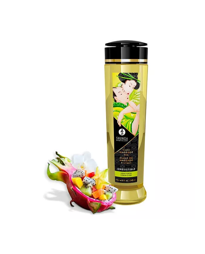 SHUNGA - HUILE DE MASSAGE ÉROTIQUE IRRESISTIBLE 240ML