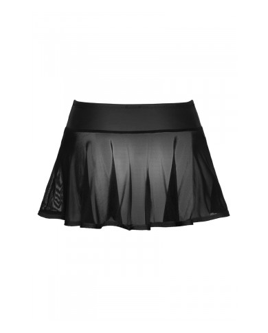 Mini-jupe noire transparente - Cottelli PARTY