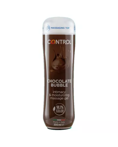 CONTROL - GEL DE MASSAGE 3 EN 1 BULLE DE CHOCOLAT 200 ML