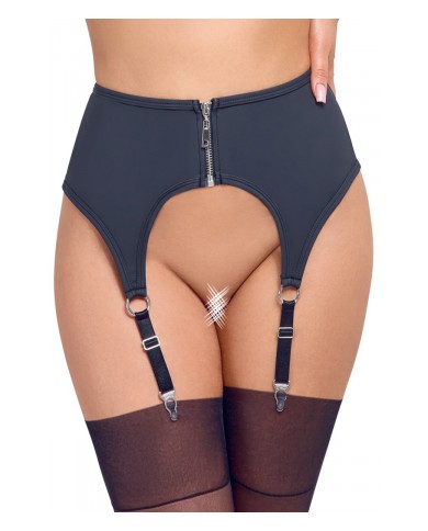 Porte-jarretelles noir mat - Cottelli LINGERIE
