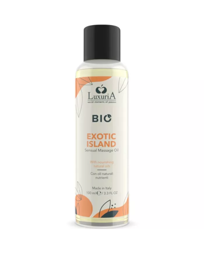 INTIMATELINE LUXURIA - HUILE DE MASSAGE BIO ÎLES EXOTIQUE 100 ML