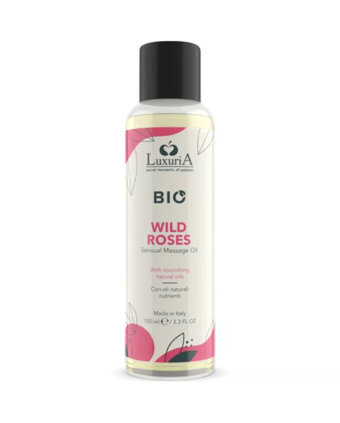 INTIMATELINE LUXURIA - HUILE DE MASSAGE BIO ROSES SAUVAGES 100 ML INTIMATELINE LUXURIA - HUILE DE MASSAGE BIO ROSES SAUVAGES 100 ML
