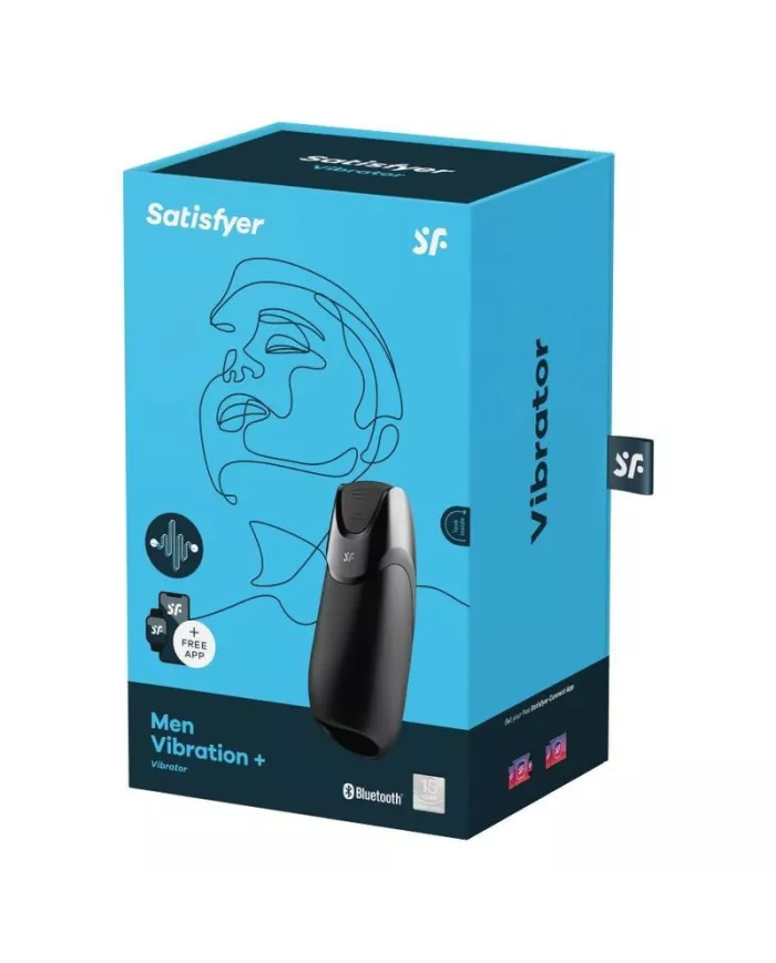 SATISFYER - HOMME VIBRATION+ NOIR SATISFYER - HOMME VIBRATION+ NOIR