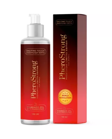 PHEROSTRONG - HUILE DE MASSAGE ÉDITION LIMITÉE POUR FEMME 100 ML
