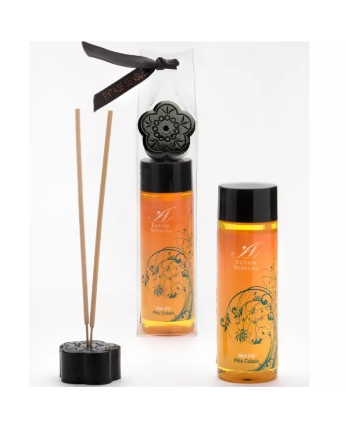 EXTASE SENSUAL - HUILE STIMULANTE DE CHALEUR PIÑA COLADA 100 ML EXTASE SENSUAL - HUILE STIMULANTE DE CHALEUR PIÑA COLADA 100 ML