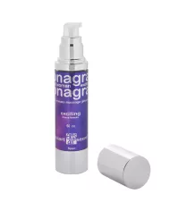 EROS-ART - GEL REHAUSSEUR DORGASME FEMME IMPRIMÉ SOIR SON 50 CC