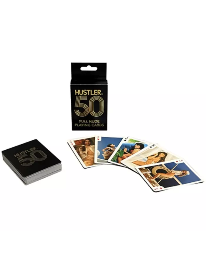 KHEPER GAMES - HUSTLER 50 CARTES À JOUER NUES COMPLÈTES KHEPER GAMES - HUSTLER 50 CARTES À JOUER NUES COMPLÈTES