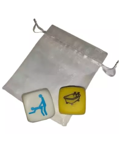 DIABLO PICANTE - JEU DE 2 DÉS KAMASUTRA POUR GARON POSTURE + PLACE DIABLO PICANTE - JEU DE 2 DÉS KAMASUTRA POUR GARON POSTURE + PLACE