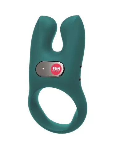 FUN FACTORY - ANNEAU PÉNIEN VIBRANT NOS BLEU MER PROFONDE