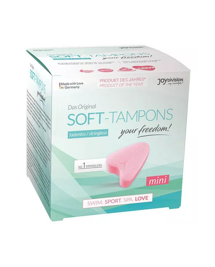 JOYDIVISION SOFT-TAMPONS - ORIGINAL SOFT-TAMPONS MINI 3 UDS JOYDIVISION SOFT-TAMPONS - ORIGINAL SOFT-TAMPONS MINI 3 UDS
