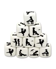 DIABLO PICANTE - DÉS DE POSE BLANCS DIABLO PICANTE - DÉS DE POSE BLANCS