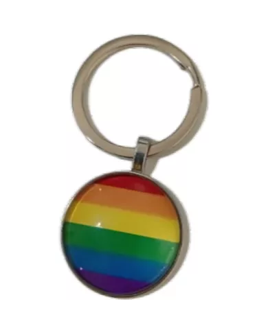 PRIDE - PORTE-CLÉS DRAPEAU LGBT
