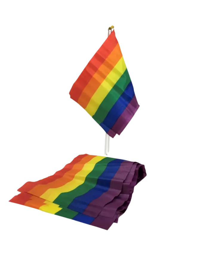 PRIDE - PETITE BANNIÈRE DRAPEAU LGBT PRIDE - PETITE BANNIÈRE DRAPEAU LGBT