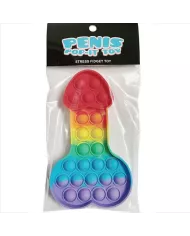 KHEPER GAMES - JOUET ANTI-STRESS POP-IT PENIS MULTICOLORE KHEPER GAMES - JOUET ANTI-STRESS POP-IT PENIS MULTICOLORE