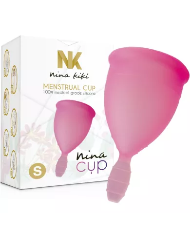 NINA KIKÍ - COUPE MENSTRUELLE ROSE - TAILLE S NINA KIKÍ - COUPE MENSTRUELLE ROSE - TAILLE S