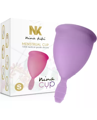 NINA KIKÍ - COUPE MENSTRUELLE VIOLET - TAILLE S NINA KIKÍ - COUPE MENSTRUELLE VIOLET - TAILLE S
