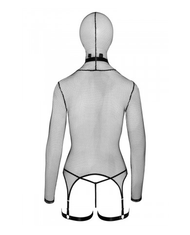 Ensemble lingerie résille et accessoires BDSM - Bad Kitty