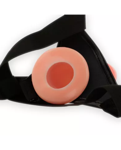 INTENSE - HARNAIS CREUX AVEC GODE 18 X 3,5 CM INTENSE - HARNAIS CREUX AVEC GODE 18 X 3,5 CM