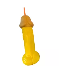 DIABLO PICANTE - COUPE PÉNIS EN PLASTIQUE JAUNE DIABLO PICANTE - COUPE PÉNIS EN PLASTIQUE JAUNE