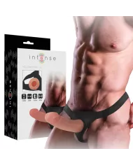 INTENSE - HARNAIS CREUX AVEC GODE 16 X 3 CM